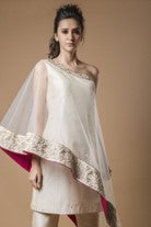Silk tunic with silk pant
